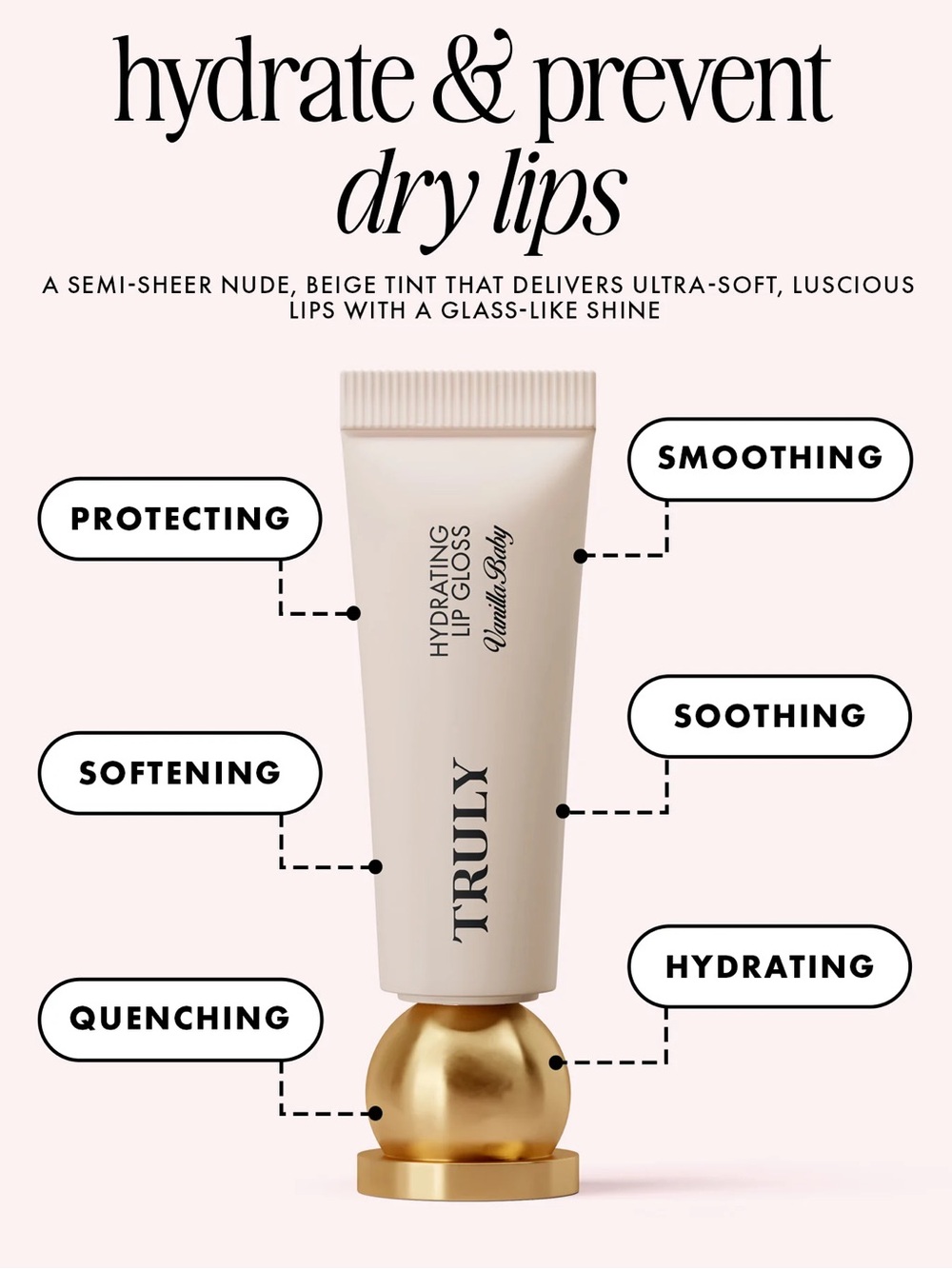 NEW Truly Hydrating Lip Gloss